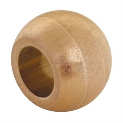 MAE 6233.3 Kalottenlagerbuchsen, ISO 2795 (DIN 1850-3), aus Sinterbronze für Gleitlager, Produktphoto