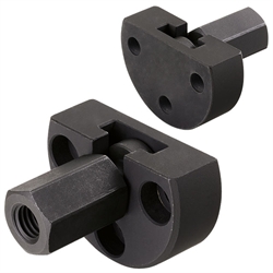 Schnellsteck-Kupplungen BKM, mit Anschraub-Flansch und Radial-Versatzausgleich , Produktphoto